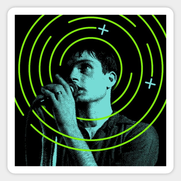 Ian Curtis Magnet by mattcave